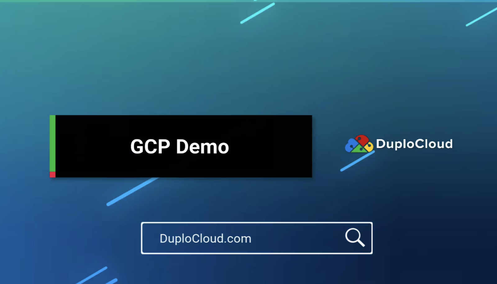 DuploCloud Product Demo (GCP)